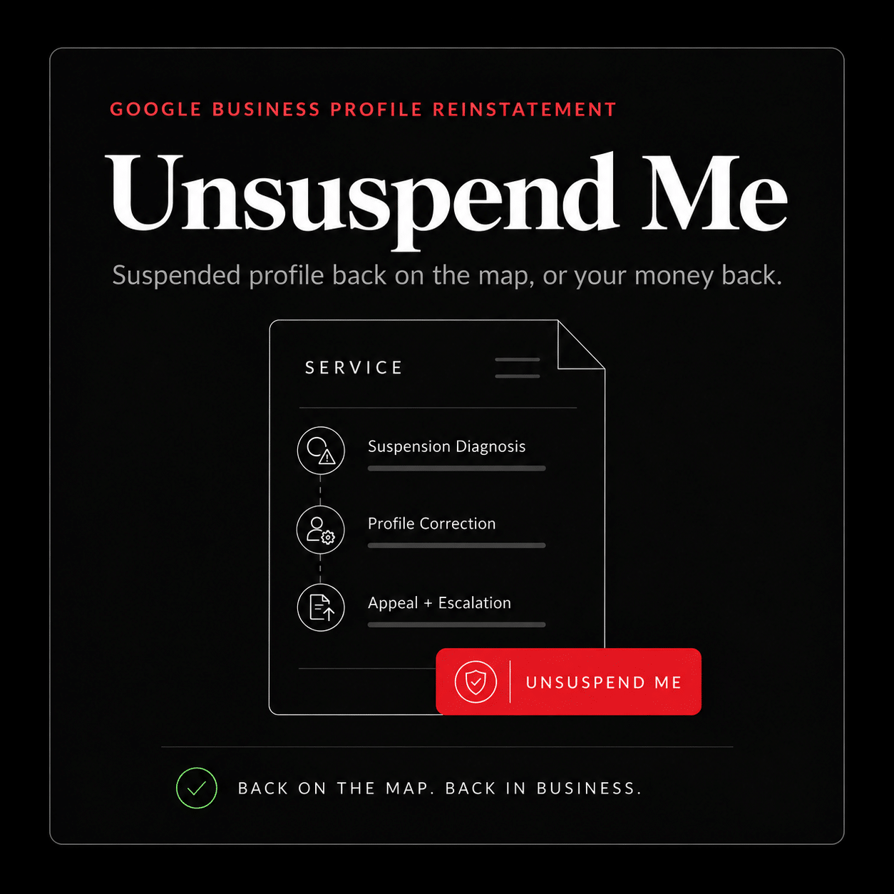 Unsuspend Me Unsuspend Me